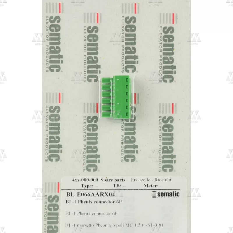 BL-E066AARX04 | 1 X 6-POLIGER PHOENIX-ANSCHLU MC 1,5/6-ST-3,81
