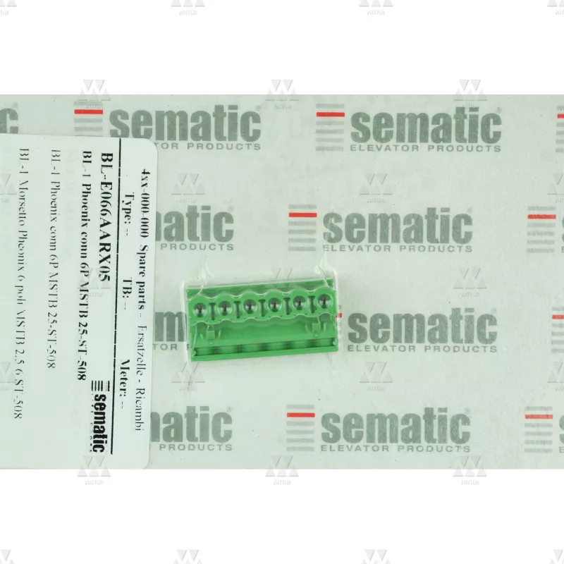 BL-E066AARX05 | 1 X 6-POLIGER PHOENIX-ANSCHLU MSTB 2,5/6-ST-5,08