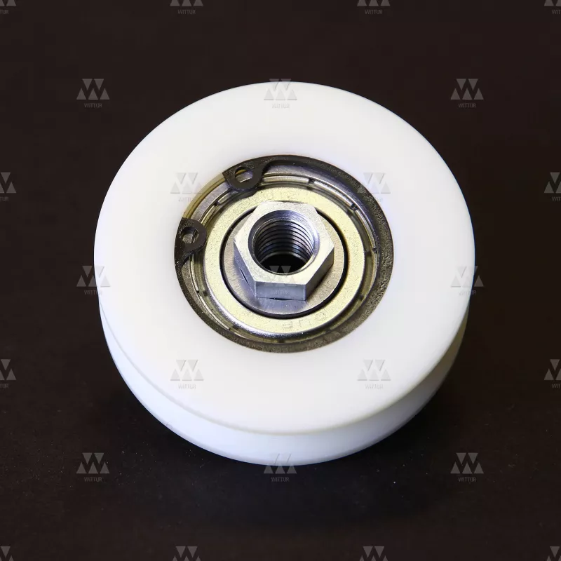 1023902A01 | LAUFROLLE NYLON MIT LAGER FUER TÜRSERIE HYDRA - HOHE LAUFLEISTUNG - GLAS/GLASRAHMEN